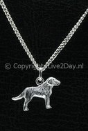 Honden A /tm Z in Zilver - klein (380)