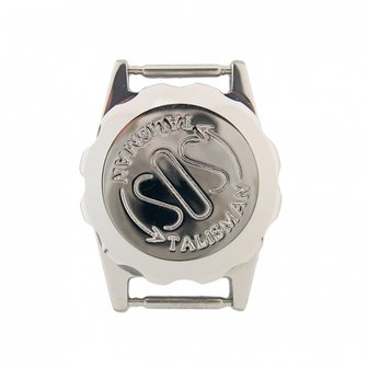 Verchroomde SOS Talisman horloge - 12mm