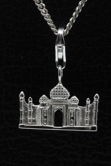 Zilveren Taj Mahal India hanger en/of bedel