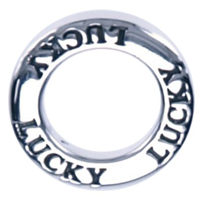 Zilveren Lucky ring hanger