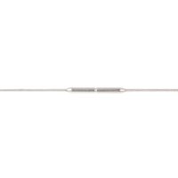 Zilveren ketting Kabel - 0. extra fijn - dikte 0,6 mm - 42/45 cm